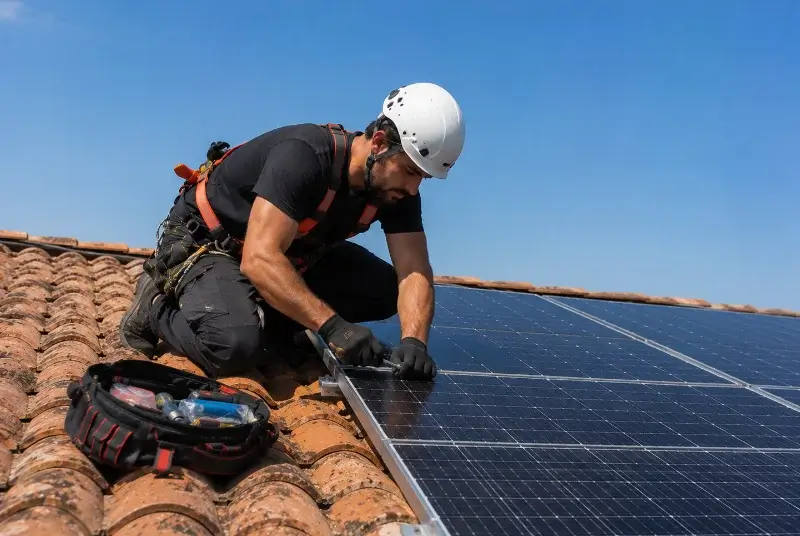 Maintenance et monitoring de panneaux solaires à Neugartheim-Ittlenheim