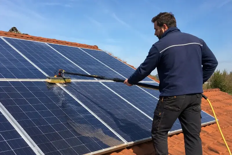 Nettoyage et entretien de panneaux solaires à Neugartheim-Ittlenheim